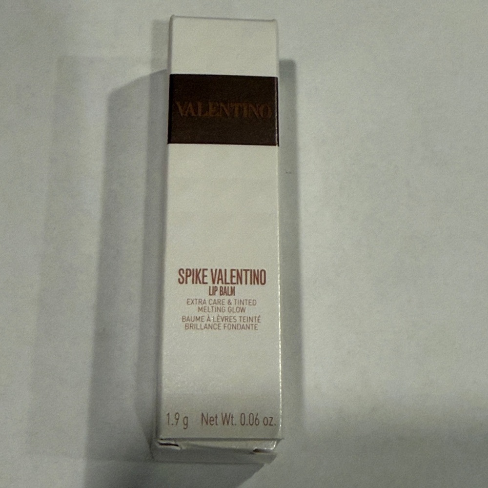 Valentino Spike Lip Balm Color 199A Bold Brown Warm Berry Brown New